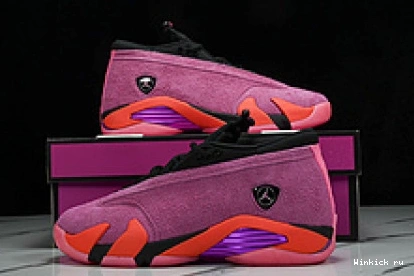 LOW JORDAN SHOCKING (W) PINK RETRO 14 1012